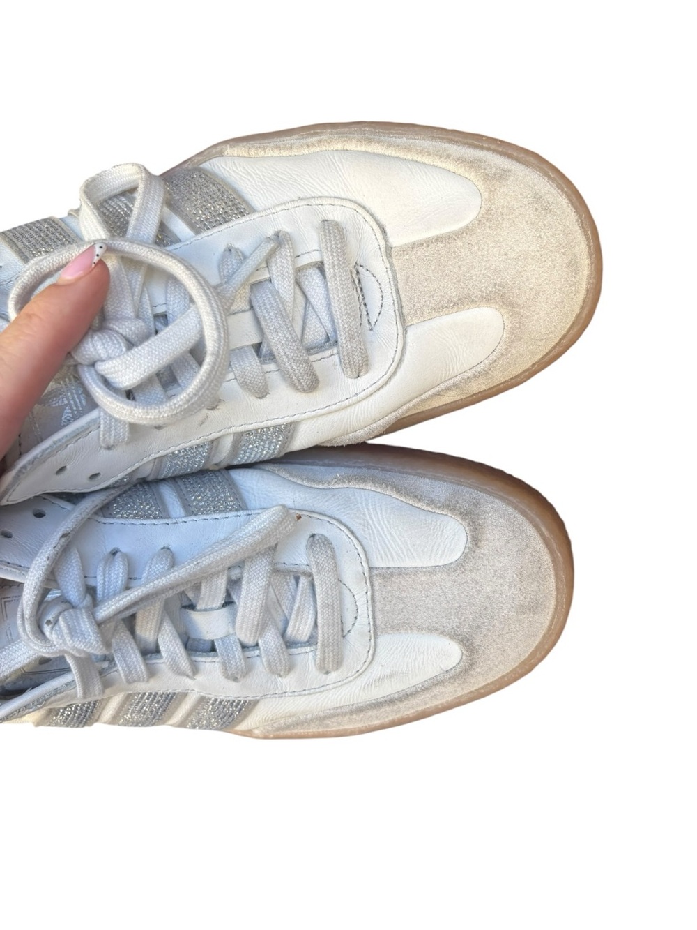 adidas Sambae W 'Crystal White Silver Gum' - Picture 4 of 10